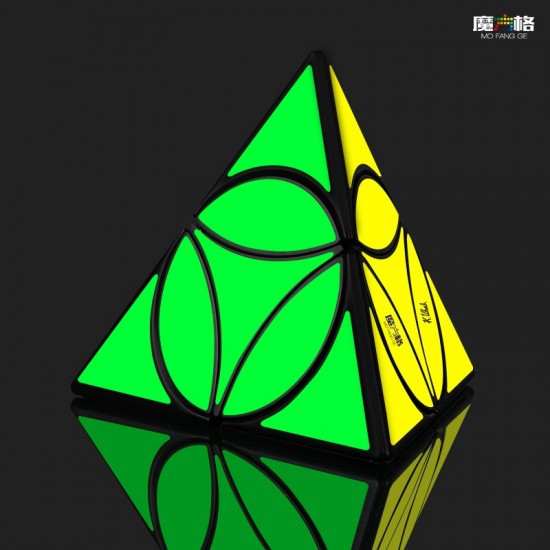Cub Magic 3x3x3, QiYi Coin Tetrahedron Pyraminx , Black, 301CUB-1 Cub Magic 3x3x3, QiYi Coin Tetrahedron Pyraminx , Black, 301CUB-1