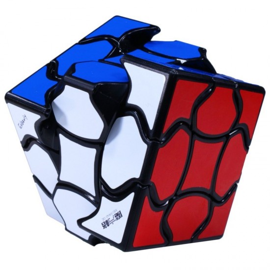 Cub Magic 3x3x3 QiYi Fluffy Speedcube, Black, 341CUB-1 Cub Magic 3x3x3 QiYi Fluffy Speedcube, Black, 341CUB-1