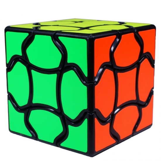 Cub Magic 3x3x3 QiYi Fluffy Speedcube, Black, 341CUB-1 Cub Magic 3x3x3 QiYi Fluffy Speedcube, Black, 341CUB-1