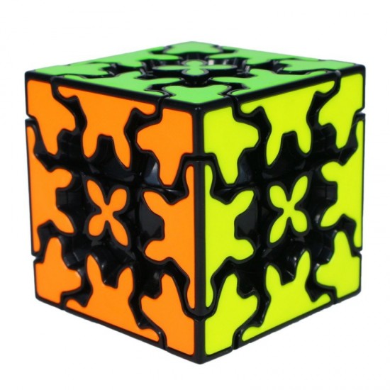 Cub Magic 3x3x3, QiYi Gear 5.7 cm SpeedCube, Black, 418CUB-1 Cub Magic 3x3x3, QiYi Gear 5.7 cm SpeedCube, Black, 418CUB-1