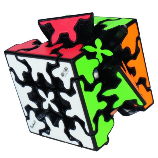 Cub Magic 3x3x3, QiYi Gear 5.7 cm SpeedCube, Black, 418CUB-1 Cub Magic 3x3x3, QiYi Gear 5.7 cm SpeedCube, Black, 418CUB-1