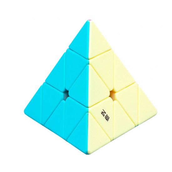 Cub Magic 3x3x3, QiYi Qi Ming Pyraminx Neon SpeedCube, Stickerless, 420CUB-1 Cub Magic 3x3x3, QiYi Qi Ming Pyraminx Neon SpeedCube, Stickerless, 420CUB-1