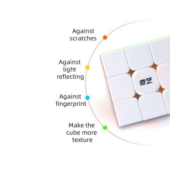 Cub Magic 3x3x3 QiYi QiMeng Plus 9 cm, Stickerless, 332CUB-1 Cub Magic 3x3x3 QiYi QiMeng Plus 9 cm, Stickerless, 332CUB-1