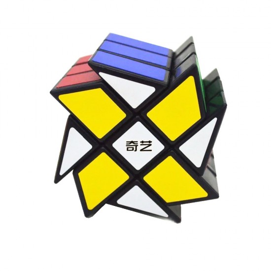 Cub Magic 3x3x3 QiYi Windmill Speedcube, Black, 460CUB-1 Cub Magic 3x3x3 QiYi Windmill Speedcube, Black, 460CUB-1