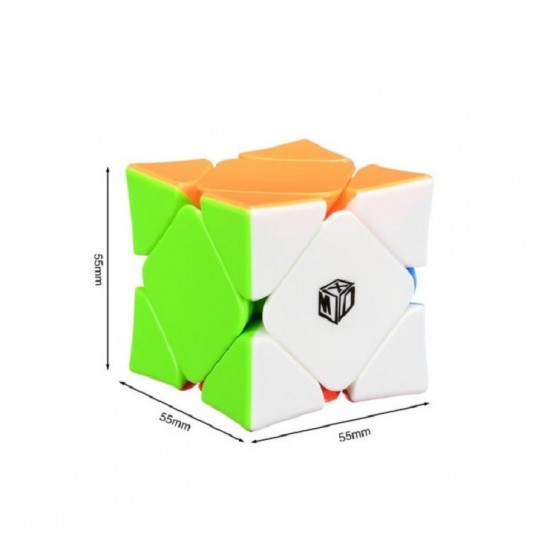 Cub Magic 3x3x3 QiYi X-Man Wingy Skewb Magnetic, Stickerless, 367CUB-1 Cub Magic 3x3x3 QiYi X-Man Wingy Skewb Magnetic, Stickerless, 367CUB-1