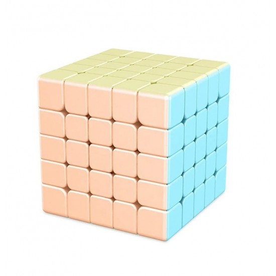 Cub Magic 5x5x5 Moyu MoFang Meilong, Stickerless macaron, 445CUB-1 Cub Magic 5x5x5 Moyu MoFang Meilong, Stickerless macaron, 445CUB-1