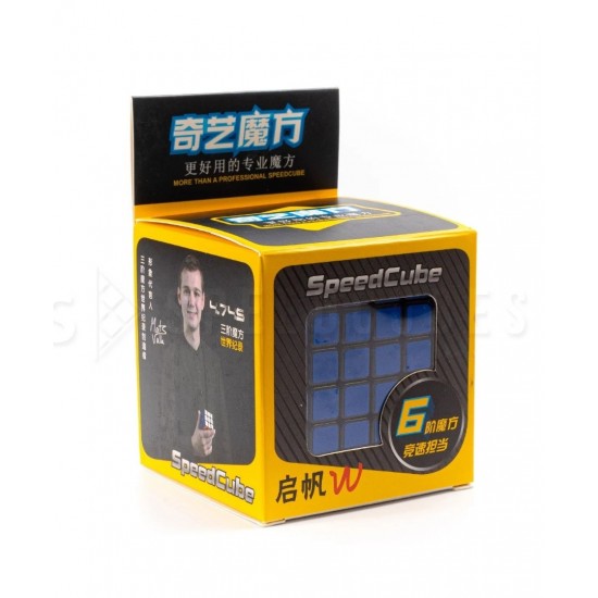 Cub Magic 6x6x6, QiYi QiFan W SpeedCube, Black, 466CUB-1 Cub Magic 6x6x6, QiYi QiFan W SpeedCube, Black, 466CUB-1