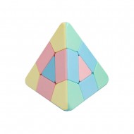 Cub Magic Moyu Triangle Pyraminx macaron, Stickerless, 439CUB-1 Cub Magic Moyu Triangle Pyraminx macaron, Stickerless, 439CUB-1