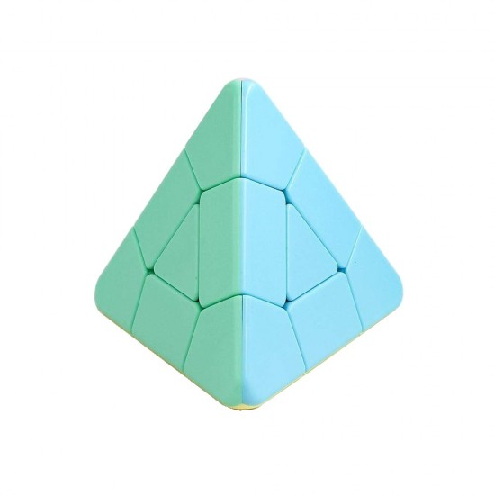 Cub Magic Moyu Triangle Pyraminx macaron, Stickerless, 439CUB-1 Cub Magic Moyu Triangle Pyraminx macaron, Stickerless, 439CUB-1