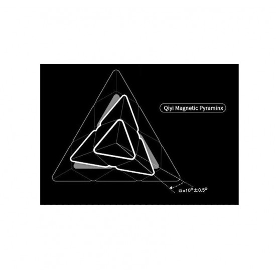 Cub Magic QiYi MS Pyraminx Magnetic, Stickerless, 470CUB-1 Cub Magic QiYi MS Pyraminx Magnetic, Stickerless, 470CUB-1