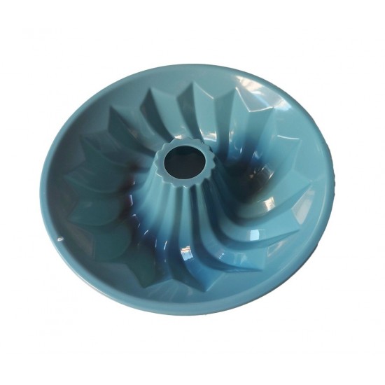 Forma din silicon pentru chec, cozonac pane, Blat tort, Albastru, 20 cm , 255COF
