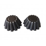 Forma pentru Savarine, Set 2 cavitati, Gri, 10 cm, 325COF Forma pentru Savarine, Set 2 cavitati, Gri, 10 cm, 325COF