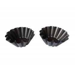 Forma pentru Savarine, Set 2 cavitati, Gri, 10 cm, 325COF Forma pentru Savarine, Set 2 cavitati, Gri, 10 cm, 325COF