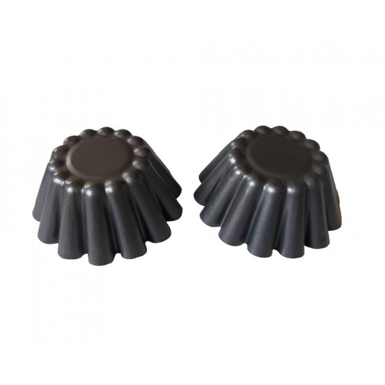 Forma pentru Savarine, Set 2 cavitati, Gri, 10 cm, 325COF Forma pentru Savarine, Set 2 cavitati, Gri, 10 cm, 325COF