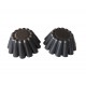 Forma pentru Savarine, Set 2 cavitati, Gri, 10 cm, 325COF Forma pentru Savarine, Set 2 cavitati, Gri, 10 cm, 325COF