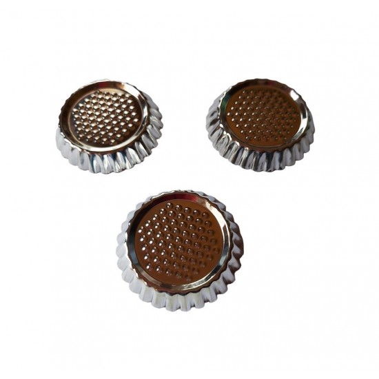 Forma pentru Tarte, Set 3 cavitati, 8 cm, 380COF Forma pentru Tarte, Set 3 cavitati, 8 cm, 380COF