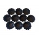 Forma pentru mini Savarine, Set 10 cavitati, Negru, 7.5 cm, 401COF Forma pentru mini Savarine, Set 10 cavitati, Negru, 7.5 cm, 401COF