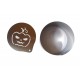 Forma pentru prajituri, Rotund cu sablon de ornat, Model dovleac de halloween, 7.5 cm, 419COF Forma pentru prajituri, Rotund cu sablon de ornat, Model dovleac de halloween, 7.5 cm, 419COF