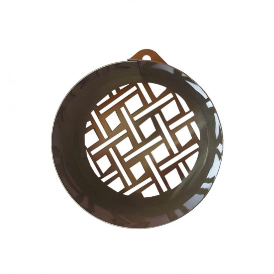 Forma pentru prajituri, Rotund cu sablon de ornat, Model geometric, 7.5 cm, 417COF