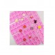 Forma silicon 12 cavitati, Peppa Pig si Dinosaur, Acadele din ciocolata sau Acadele din zahar, Roz, 26 cm, 246COF