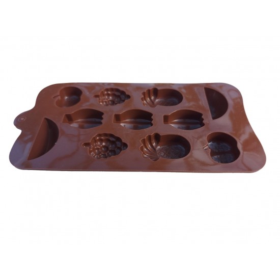 Forma silicon pentru prajituri, Fructe, 164COF