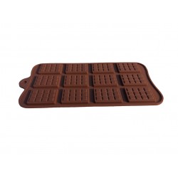 Forma silicon pentru prajituri, Patratele de ciocolata, 175COF