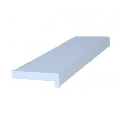 Glaf PVC interior pentru ferestre Alb 200 x 35 cm 