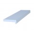 Glaf PVC interior pentru ferestre Alb 150 x 25 cm 