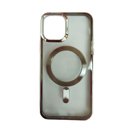 Husa telefon compatibila cu Apple iPhone 12 Pro, Silver, 430HT Husa telefon compatibila cu Apple iPhone 12 Pro, Silver, 430HT