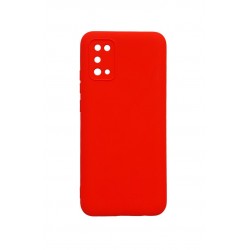 Husa telefon compatibila cu Samsung Galaxy A02s, Rosu, Cu interior de catifea, 169HT