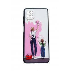 Husa telefon compatibila cu Samsung Galaxy A12, Antisoc, Pictura, HT55