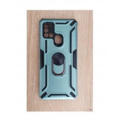 Husa telefon compatibila cu Samsung Galaxy A21s, Powerful, Inel si placuta metalica, 436HT Husa telefon compatibila cu Samsung Galaxy A21s, Powerful, Inel si placuta metalica, 436HT