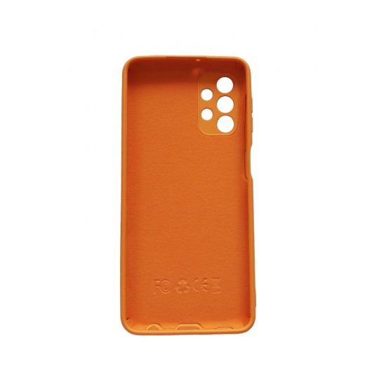 Husa telefon compatibila cu Samsung Galaxy A32 5G, Portocaliu, Cu interior de catifea, 204HT Husa telefon compatibila cu Samsung Galaxy A32 5G, Portocaliu, Cu interior de catifea, 204HT