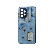 Husa telefon compatibila cu Samsung Galaxy A33 5G, Albastru, Hello, 301HT Husa telefon compatibila cu Samsung Galaxy A33 5G, Albastru, Hello, 301HT