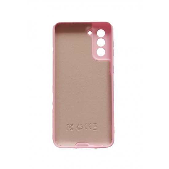 Husa telefon compatibila cu Samsung Galaxy S21 Plus, Roz, Cu interior de catifea, 230HT Husa telefon compatibila cu Samsung Galaxy S21 Plus, Roz, Cu interior de catifea, 230HT