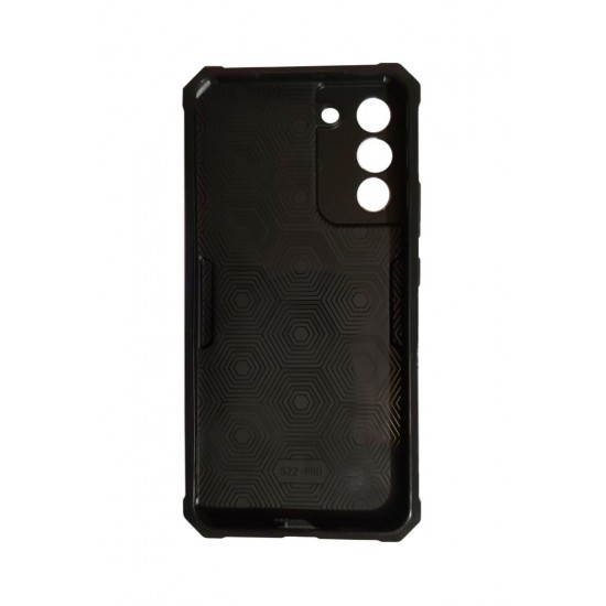 Husa telefon compatibila cu Samsung Galaxy S22 Plus, Powerful, Inel si placuta metalica, 311HT Husa telefon compatibila cu Samsung Galaxy S22 Plus, Powerful, Inel si placuta metalica, 311HT