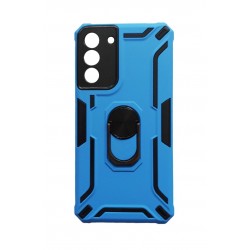 Husa telefon compatibila cu Samsung Galaxy S22, Powerful, Inel si placuta metalica, HT98