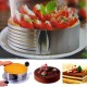 Inel feliator blat de tort ajustabil 8 cm, 24-30 cm, otel inoxidabil, 146COF Inel feliator blat de tort ajustabil 8 cm, 24-30 cm, otel inoxidabil, 146COF