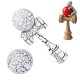 Kendama Profesionala, Bila din lemn, Design artistic cu finisaj Crapatura + Sticker pentru Telefon, 102KD Kendama Profesionala, Bila din lemn, Design artistic cu finisaj Crapatura + Sticker pentru Telefon, 102KD