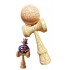 Kendama din lemn natural, Bila lemn +  Sticker Waterproof USA pentru telefon, 164KD