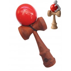 Kendama din lemn natural, Bila lemn + Sticker pentru telefon, 146KD