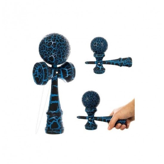 Kendama profesionala, Albastru, 13KD Kendama profesionala, Albastru, 13KD