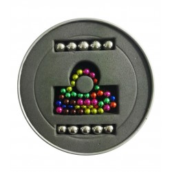 Puzzle bile magnetice antistres, 50 de piese, LTOY60-4 Puzzle bile magnetice antistres, 50 de piese, LTOY60-4