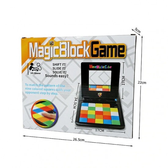 Magic Block, Intrecere in 2 jucatori, Stickerless, 394CUB-1 Magic Block, Intrecere in 2 jucatori, Stickerless, 394CUB-1
