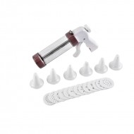 Presa pentru biscuiti, 23 piese, Gri, HML48 Presa pentru biscuiti, 23 piese, Gri, HML48