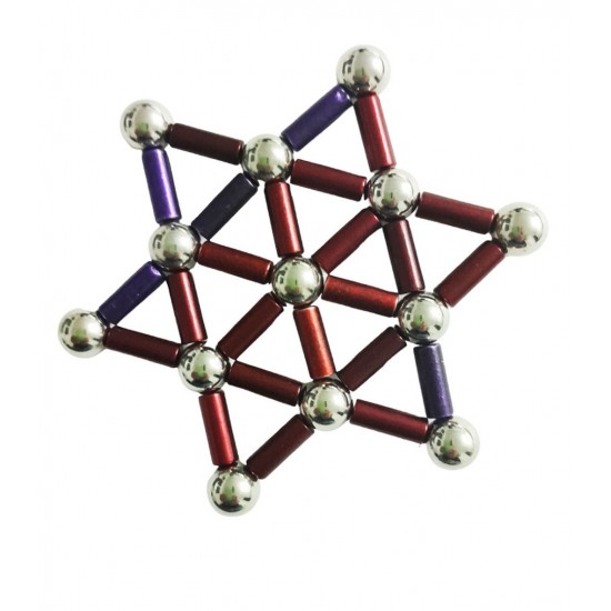 Puzzle bile magnetice antistres, 35 de piese, LTOY60-1 Puzzle bile magnetice antistres, 35 de piese, LTOY60-1