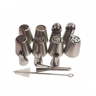 Set 12 duiuri ornat din inox, 5 cm, 138COF Set 12 duiuri ornat din inox, 5 cm, 138COF