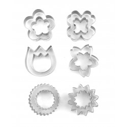 Set 12 forme decupatoare, pentru biscuiti, 5.5 cm, 381COF Set 12 forme decupatoare, pentru biscuiti, 5.5 cm, 381COF