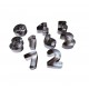 Set 9 forme decupatoare, pentru biscuiti, Cifre, 5.5 cm, 377COF Set 9 forme decupatoare, pentru biscuiti, Cifre, 5.5 cm, 377COF