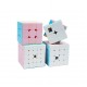 Set Cub Magic MoYu Meilong, 2x2, 3x3, 4x4, 5x5, Macaron Stickerless, 474CUB-1 Set Cub Magic MoYu Meilong, 2x2, 3x3, 4x4, 5x5, Macaron Stickerless, 474CUB-1